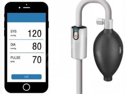 Ciśnieniomierz naramienny z bluetooth
